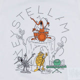 Stella McCartney White Bug Band Graphic T-Shirt