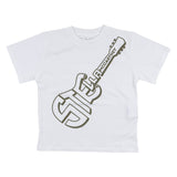 Stella McCartney Ivory Guitar Logo T-Shirt