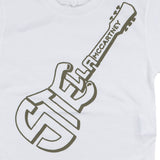 Stella McCartney Ivory Guitar Logo T-Shirt
