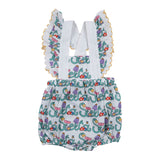 Stella McCartney Multicolor Vine Print Romper