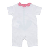 Stella McCartney White Romper With Flower Design