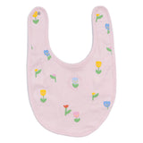 Stella McCartney Pink Floral Print Bib And Romper Set