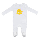 Stella McCartney White Tennis Ball Graphic Hat And Romper Set