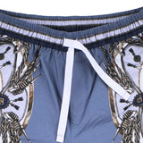 Dolce & Gabbana Blue Cargo Print Shorts
