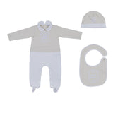 Dolce & Gabbana Beige My First Babysuit Set