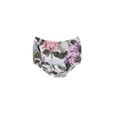 Dolce & Gabbana Pink & Green Hydrangea Print Dress