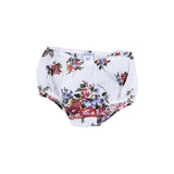 Dolce & Gabbana White & Red Floral Dress