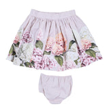Dolce & Gabbana Multicolor Hydrangea Print Skirt