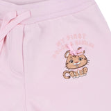Dolce & Gabbana Pink Cub Print Joggers