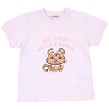 Dolce & Gabbana Pink Cub Print T-Shirt