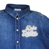 Dolce & Gabbana Navy Logo Patch Shirt