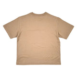 Dolce & Gabbana Beige 3D Logo Patch T-Shirt
