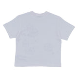Dolce & Gabbana White Stamped Logo Print T-Shirt
