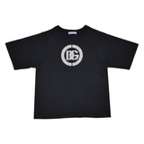 Dolce & Gabbana Black Dg Applique T-Shirt