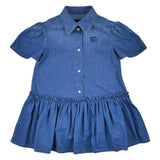 Dolce & Gabbana Blue Chambray Dress
