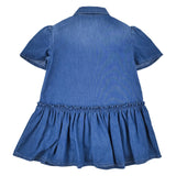 Dolce & Gabbana Blue Chambray Dress