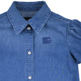 Dolce & Gabbana Blue Chambray Dress