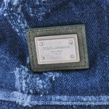 Dolce & Gabbana Blue Logo Plate Bucket Hat