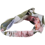 Dolce & Gabbana White & Pink Hydrangea Print Headband