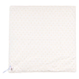 Dolce & Gabbana White & Beige Logo Print Blanket