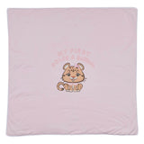 Dolce & Gabbana Pink & White Leopard Print Blanket