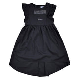 Moschino Black Rhinestone Logo Dress
