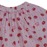 Moschino Pink Cotton Poplin Cherries Skirt