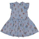 Moschino White Kids Bear-Print Dress