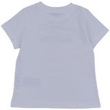 Moschino White Cotton Race Car Print T-Shirt
