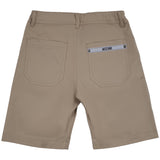 Moschino White T-Shirt & Beige Shorts Set