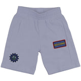 Moschino Blue & White Graphic Print Shorts Set