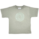 Moschino Green Circular Logo Graphic Short Set