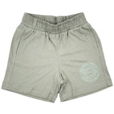 Moschino Green Circular Logo Graphic Short Set