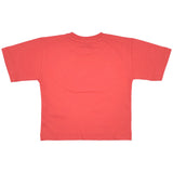 Moschino Red Cotton T-Shirt With 3 Bears Logo