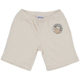 Moschino White & Beige Shorts Set With Teddy Bear Logo