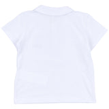 Moschino White Polo Shirt & Beige Skirt Set