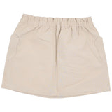 Moschino White Polo Shirt & Beige Skirt Set
