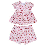 Moschino Pink Cherries Shorts Set