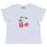 Moschino Red Cherry & Teddy Bear Skirt Set
