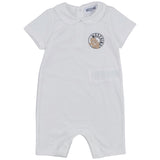 Moschino White Shortie With Teddy Bear Logo