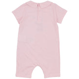 Moschino Pink Teddy-Print Romper Set