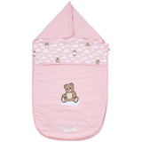 Moschino Pink Teddy Print Nest