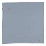 Moschino White & Blue Graphic Print Blanket