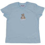 Moschino Blue Teddy & Cloud-Print T-Shirt & Shorts Set