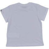 Moschino White Logo-Sleeve T-Shirt
