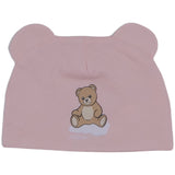 Moschino Pink Teddy Romper & Beanie Gift Set