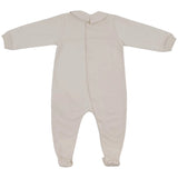Moschino Beige Teddy-Print Peter-Pan-Collar Pajamas