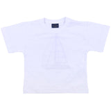 Paul & Shark White Subtle Sailboat Graphic T-Shirt