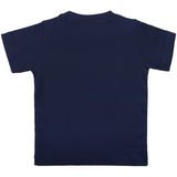 Paul & Shark Navy T-Shirt With Shark Print