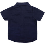 Paul & Shark Navy Linen Shirt